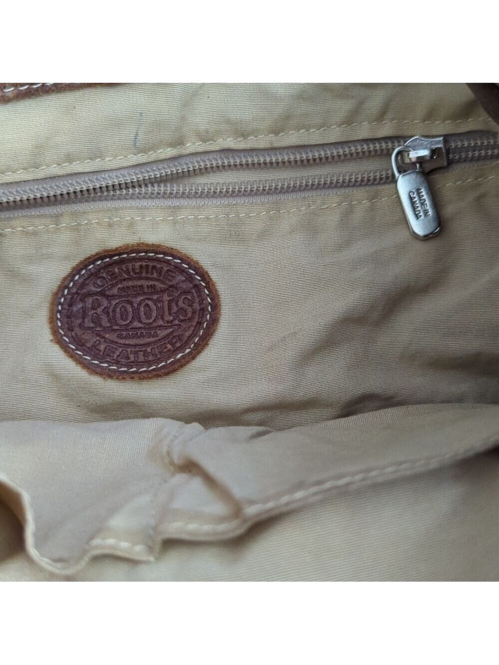 HP Roots Canvas & Leather Drawstring Bag - Picture 13 of 16
